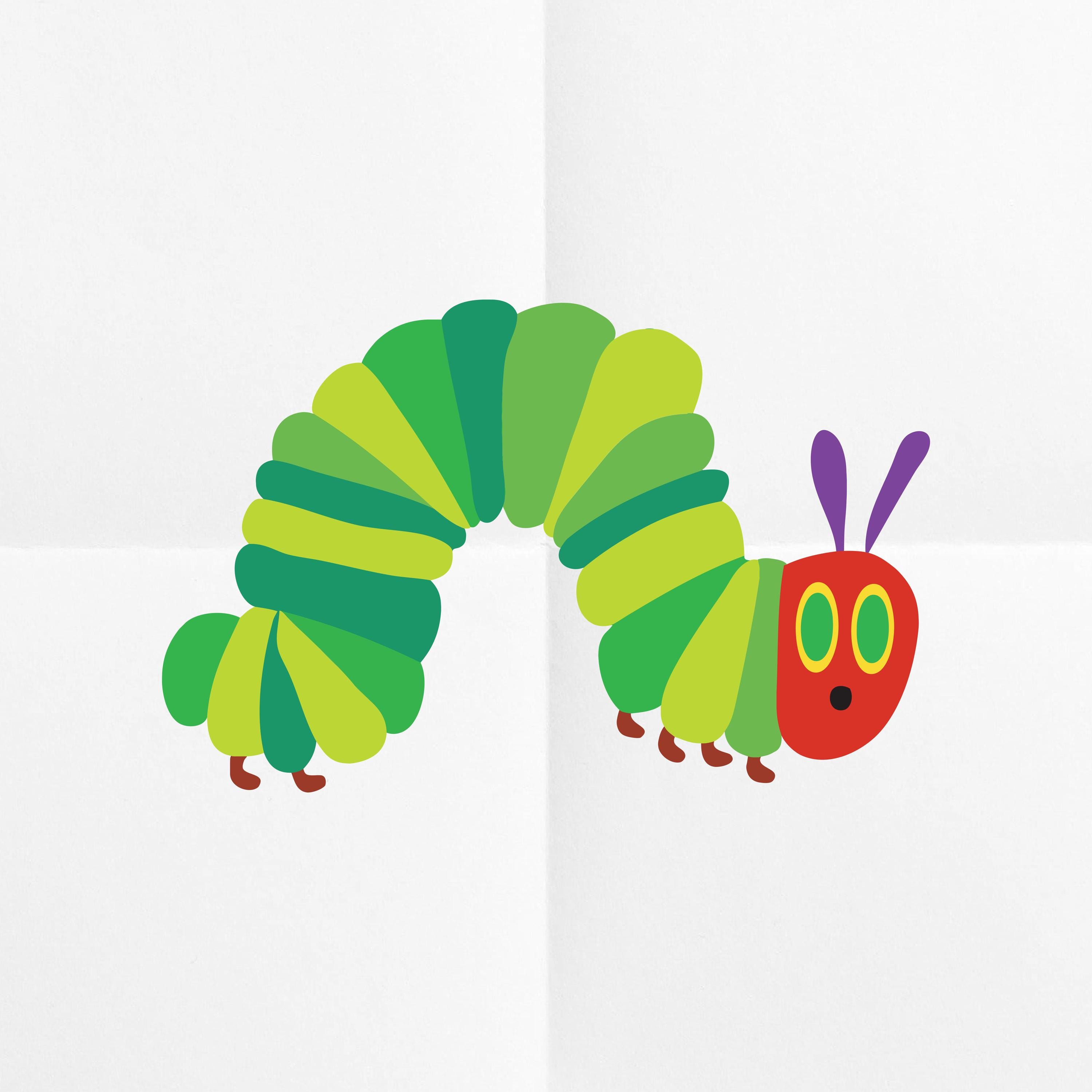 The Very Hungry Caterpillar PNG | Eric Carle Digital File for First ...