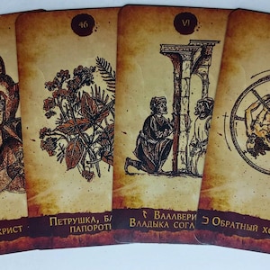 True Tarot of the Shadows 78 Cards Tarot True Tarot of the Shadows Tarot Shadow Tarot Penumbra Tarot of Negative Influences Tarot of Conflicts