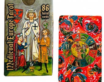 Tarot of Medieval Europe Tarot 86 Cards Tarot DELUXE Original