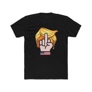 Political Protest Unisex Cotton Crew Tee, Anti Trump T-shirt, Resist Activist Shirt, Liberal Democrat Apparel, Social Justice Clothing