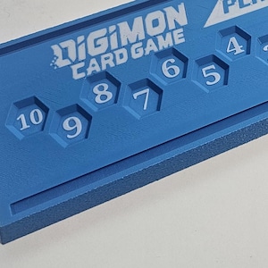 Medidor de memoria personalizable de Digimon TCG