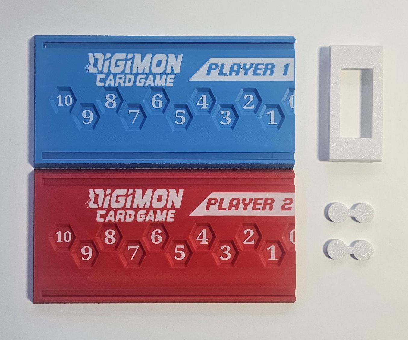 digimon card game memory gauge Memory Gauge Rail - Digimon TCG - Glowing Memory System for 2 Players