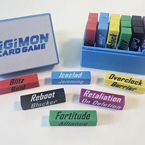 Digimon TCG - Sleutelwoorddobbelsteen/doos