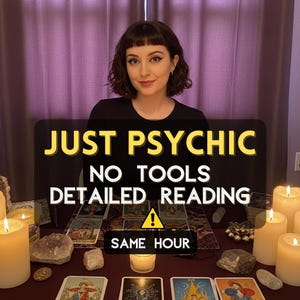 Same Hour No Tools Psychic Reading: Love, Career & Spiritual Guidance (Digital)