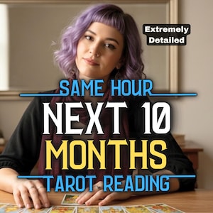 Next 10 Months Tarot Reading | Very Detailed Psychic Reading | Unlock The Future | Next 10 Months Detailed Love and Career Tarot Reading