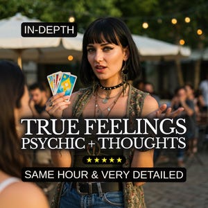 Psychic Love Reading: True Feelings & Exact Thoughts