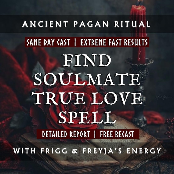 Special Find Your Soulmate Spell With Freyja & Frigg, True Love Magic, Soulmate Summoning, Twin Flame Spell, Permanent Love Manifestation