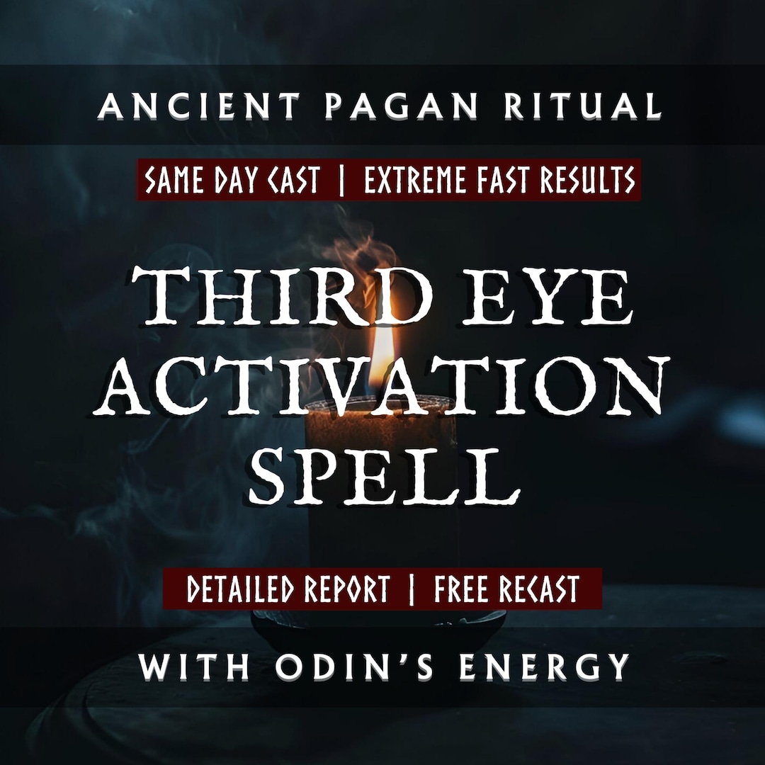 Eye Ritual Third Eye Activation Ritual for Intuition Awakening, Deep Insight ...
