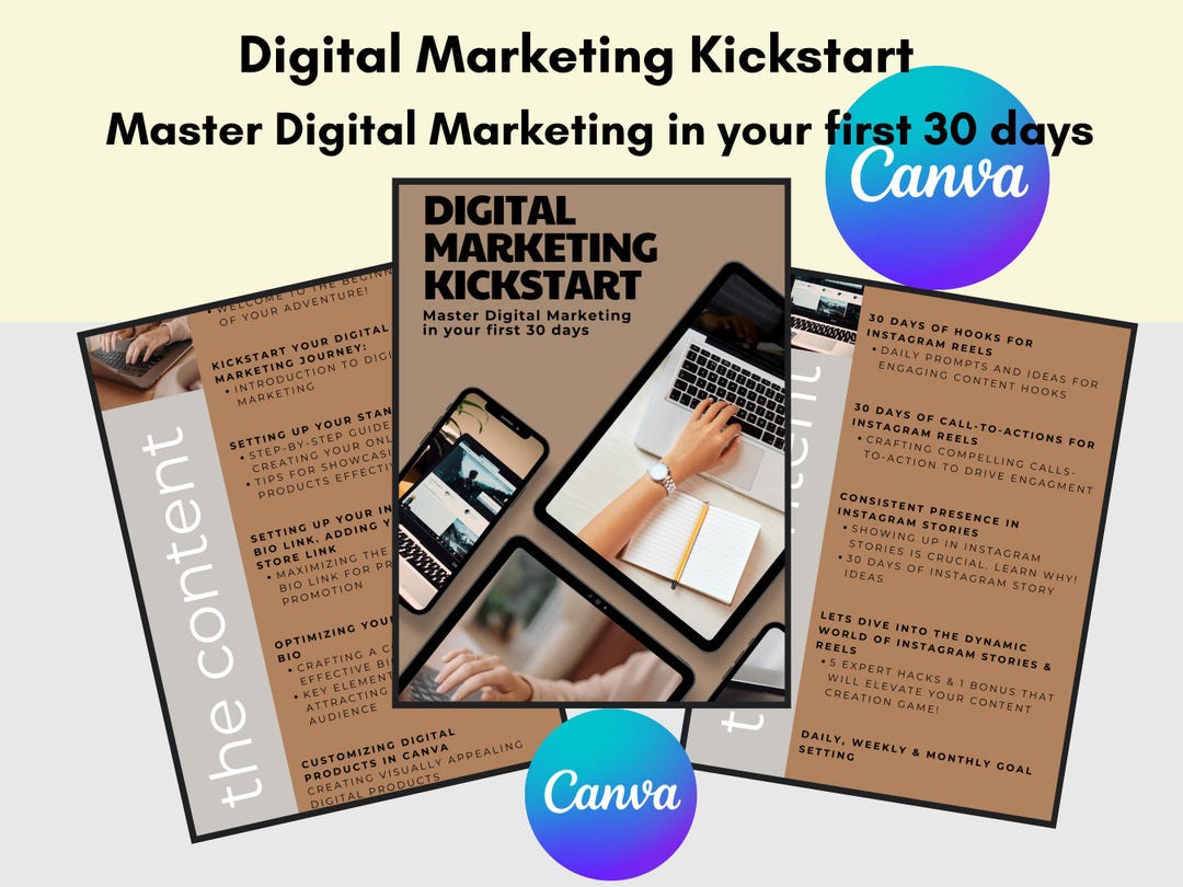 Digital Marketing Kickstart Master Digital Marketing in Your First 30 ...