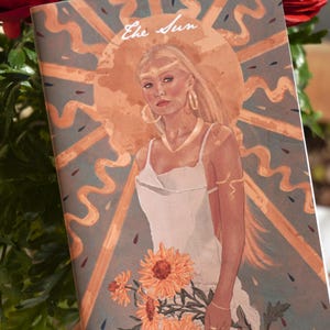 Magic Notebook "The Sun" Tarot card
