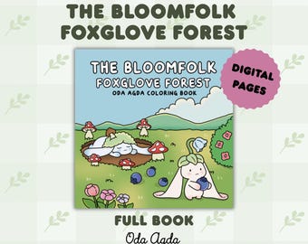 The Bloomfolk Foxglove Forest Full Book Digitale Dateien von Oda Agda