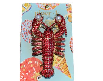 Piper K Enamel Hair Clips Set Seahorse Whale Fish Crab  display picture 1