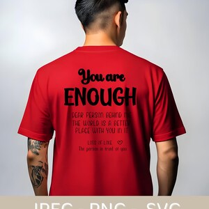 YOU ARE ENOUGH