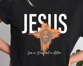 Faith Christian Shirt for Men, Religious Gift Tee for Him, Trendy Christian Apparel, Easter Pastor Gift, Faith-Based Men’s Church Shirt