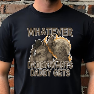 Alpha Wolf Meme Shirt: Funny Ironic Humor Tee