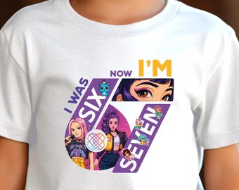 Funny 7th Birthday Meme Tee: I Was 6 Now I'm 7 T-Shirt