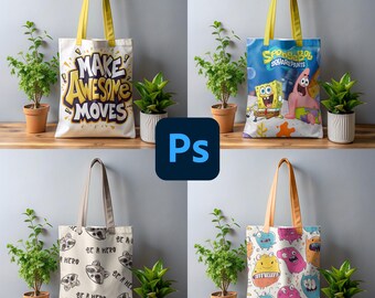 Tragetasche PSD Mockup - Photoshop Datei