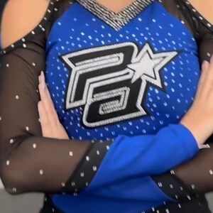 PA Prodigy cheer uniform with socks for American girl 18” doll with socks team pricing