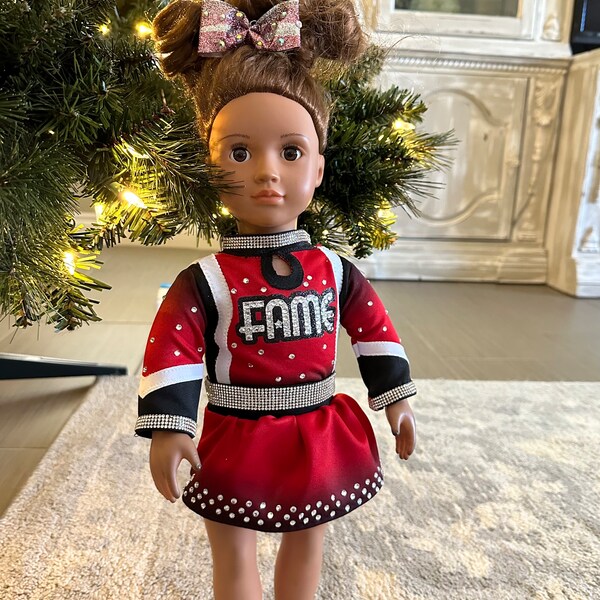 Custom Cheer Uniform for Doll Etsy