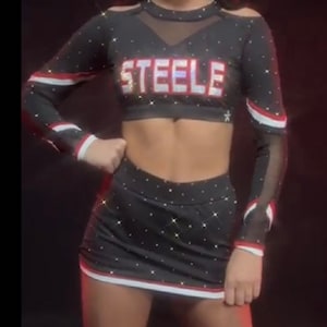 Steele cheer uniform for American girl 18” doll