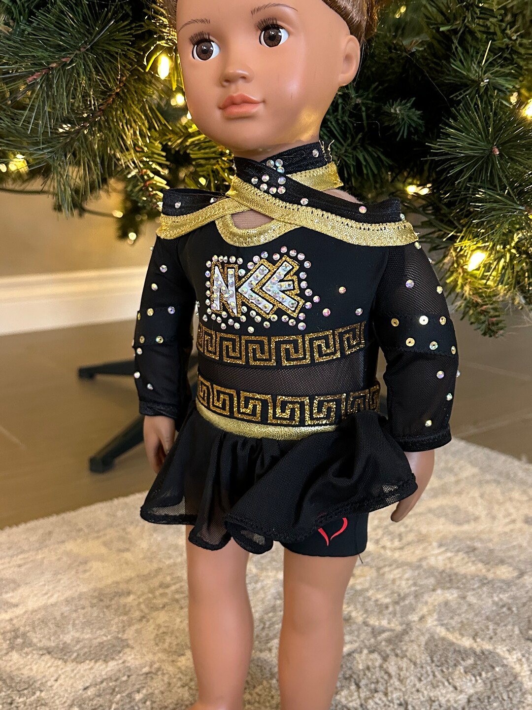 Norcal Elite Cheer Uniform for American Girl 18 Doll Nce Etsy