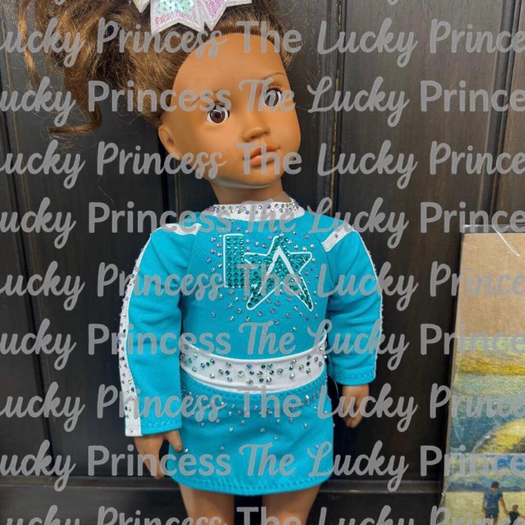 Ready to Ship 2026 LA Spirit Cheer Uniform for American Girl Doll