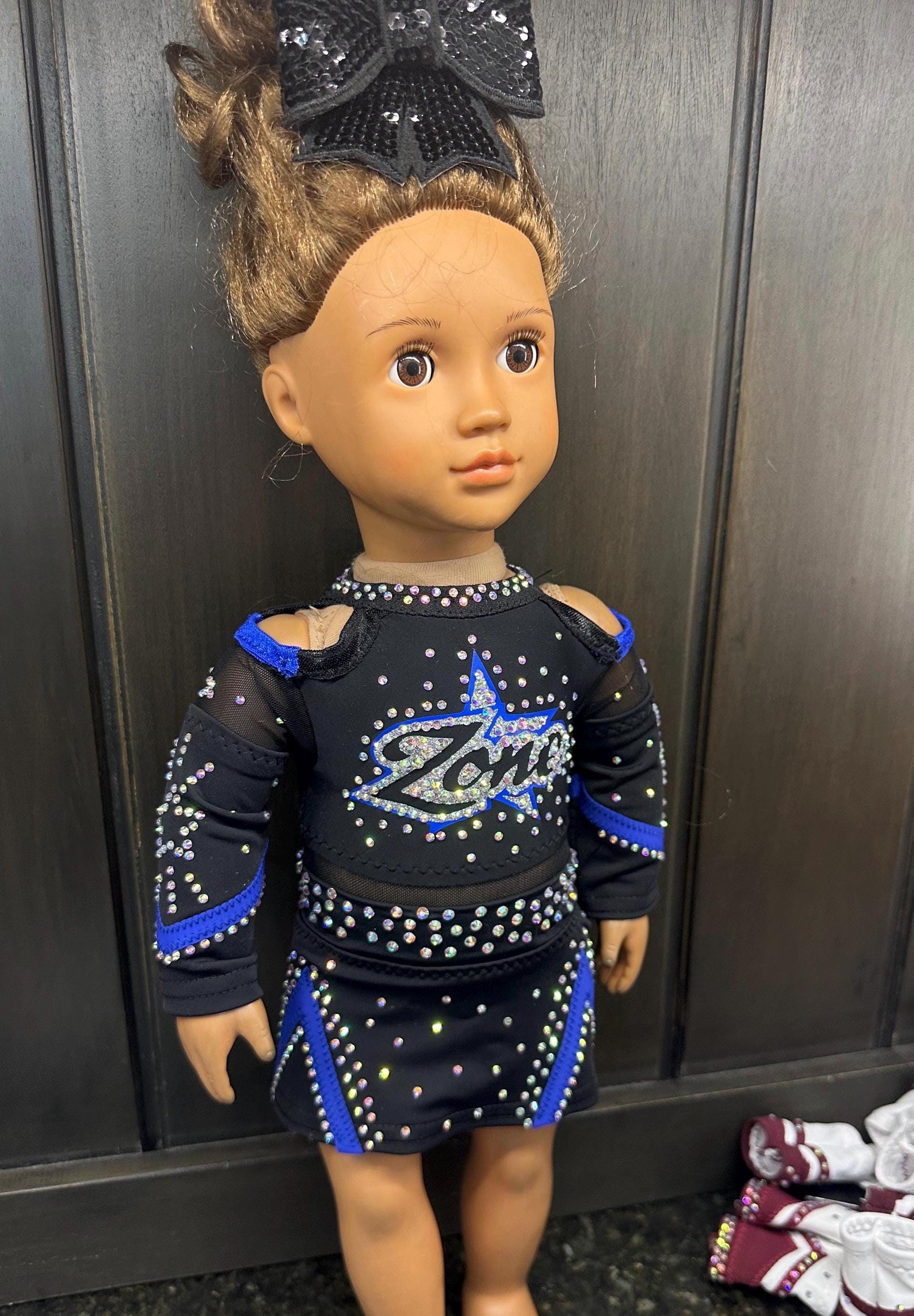 Zone Cheer Uniform for American Girl Doll 18” Made to Match