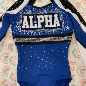 ALPHA cheer uniform for American girl doll 18” Allstar