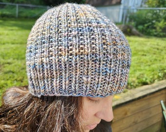 Knit Beanie Hat, Hand Knit Beanie Hat, Gifts for Women, Women's Knit Hat, Winter Hat, Winter Beanie Hat, Gifts for Her, Ready to Ship