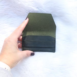 Leather card holder Unique Gift For Her Anniversary Birthday Valentine's Day Women Girl Friend Mom