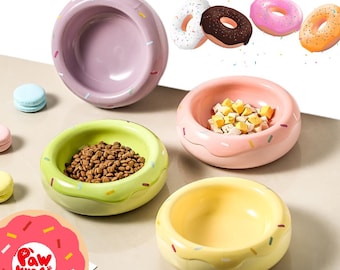 Elevated Ceramic Pet Bowl | Dog Food & Water Bowl | Modern Elevated Cat Dish | Unique New Puppy Gift | Small to Large Sizes