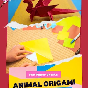 Animal Origami for Kids I Fun Paper Crafts