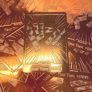 Rose Gold Don Card Textured One Piece TCG Proxy