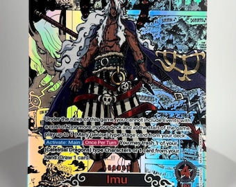 Vegapunk OP-07 One Piece Custom TCG Leader Card Proxy - Etsy