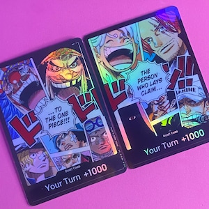 Don Card personnalisée TCG Proxy Card en une pièce, grand panneau de manga artistique - lot de 2.