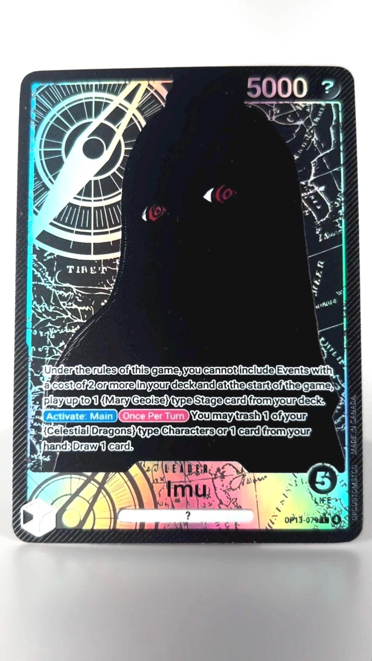 OP13 Imu Alt Art Leader TCG Proxy Card - Etsy
