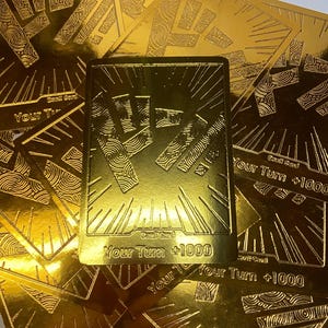 Gold Don Card texturierte One Piece Tcg Proxy