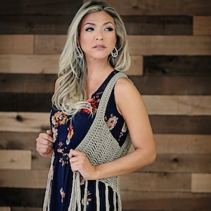 PDF Crochet Pattern - 24/7 Vest