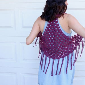PDF Crochet Pattern - Sprightly Vest