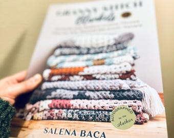 Granny Stitch Blankets – Crochet Pattern Book (Signed Copy)