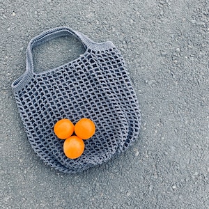 PDF Crochet Pattern - Mesh Market Bag