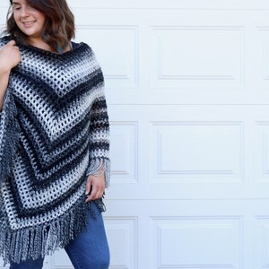 PDF Crochet Pattern - Perfect Poncho