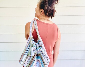 PDF Crochet Pattern - Modern Market Bag