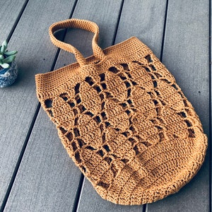 PDF Crochet Pattern - Autumn Harvest Tote
