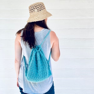 PDF Crochet Pattern - 24/7 Crochet Backpack