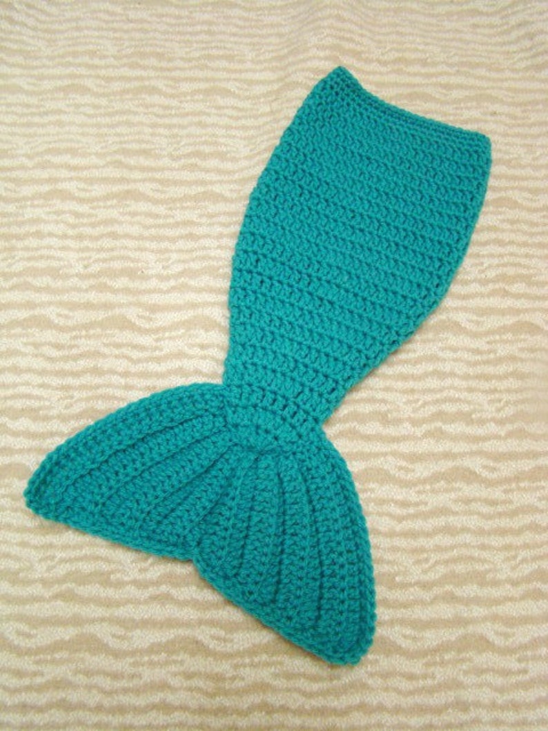 PDF Crochet Pattern Mermaid Tail Baby Crochet Photo Prop Newborn, 3m, 6m, 12m Girl Boy image 3