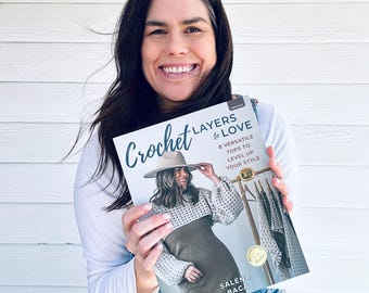 Crochet Layers to Love – Crochet Pattern Book (Signed Copy)