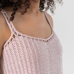 PDF Crochet Pattern - Sunkissed Tank Top