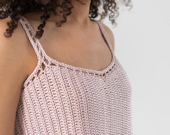 PDF Crochet Pattern - Sunkissed Tank Top