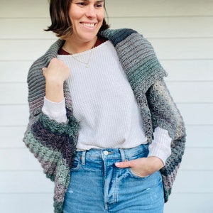PDF Crochet Pattern - Moroccan Nights Cocoon